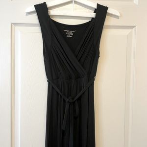 LAST CALL🌺 Adorable Black Liz Lange Maternity Maxi Dress